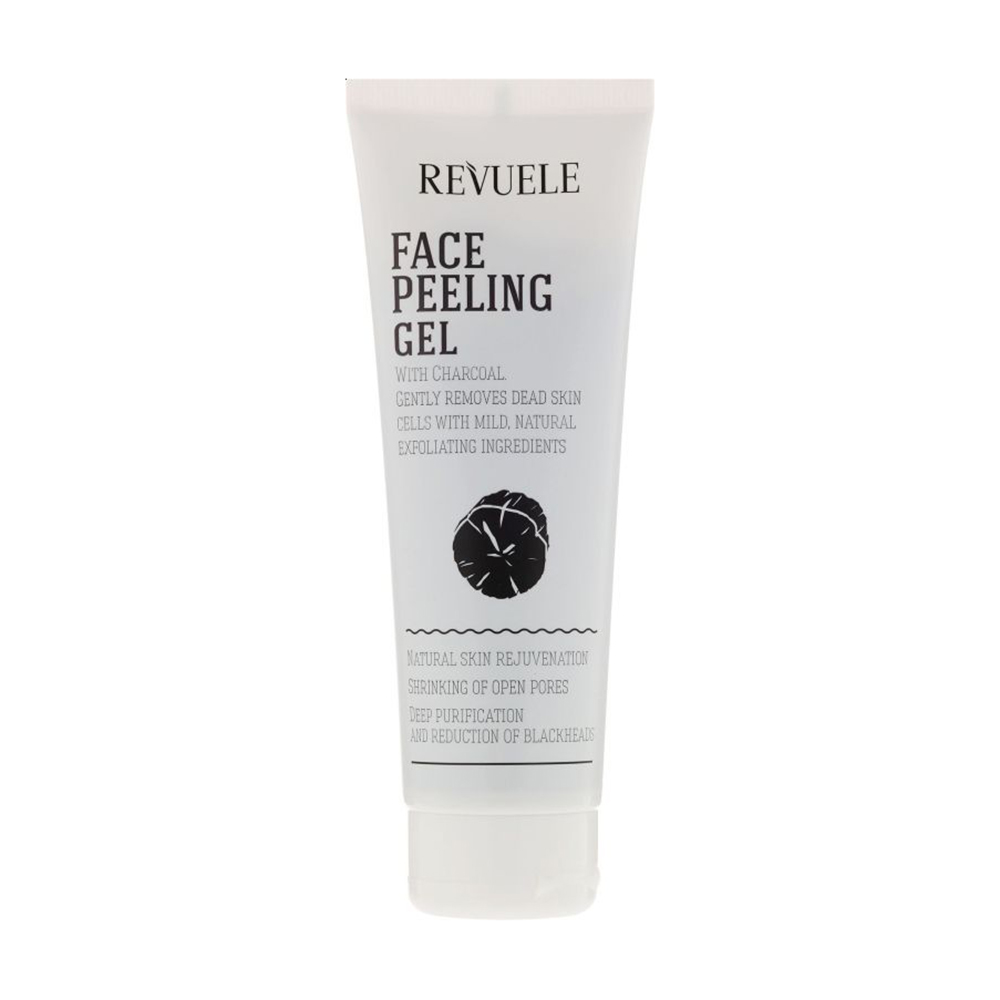 Гель-пілінг для обличчя Revuele Face Peeling Gel With Charcoal, 80 мл